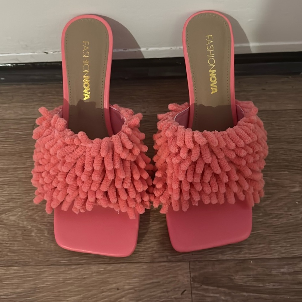 Coral Heels Fashion Nova